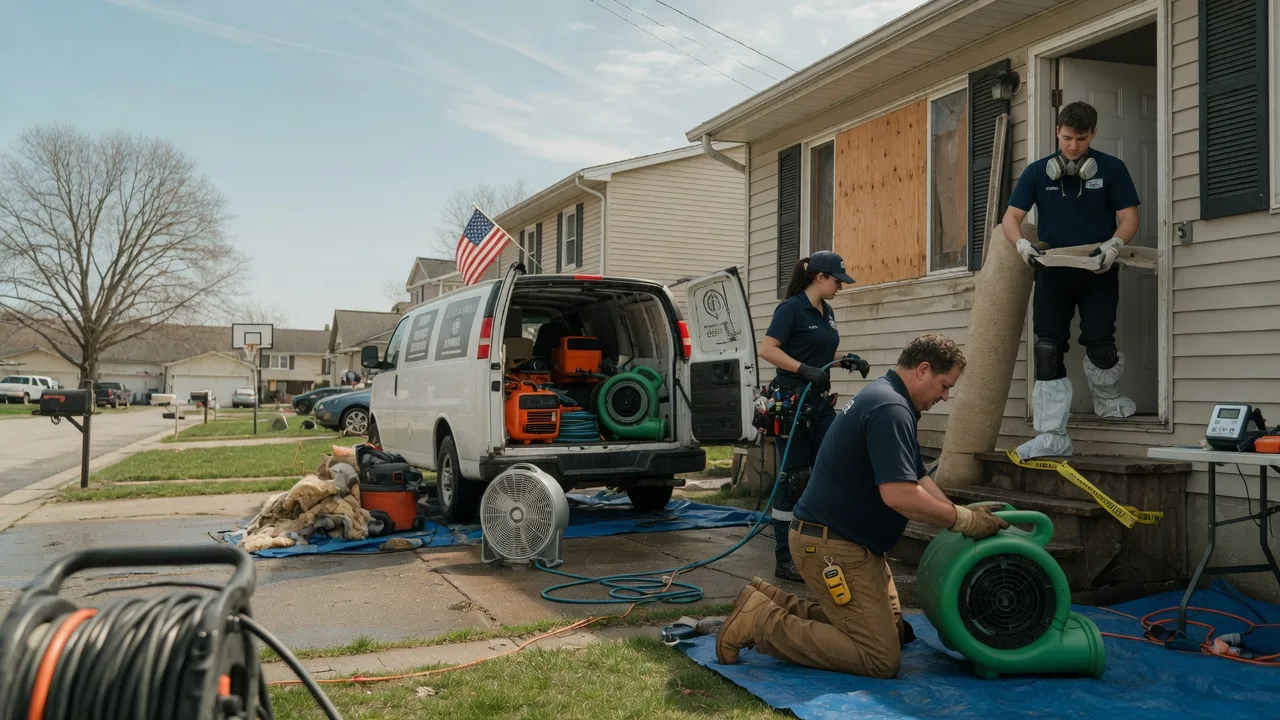 Water Damage Restoration in Sublette, KS near me